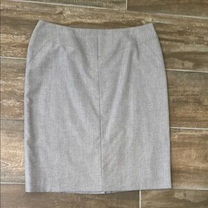 ANTONIO MELANI Gray Pencil Skirt Knee-Length